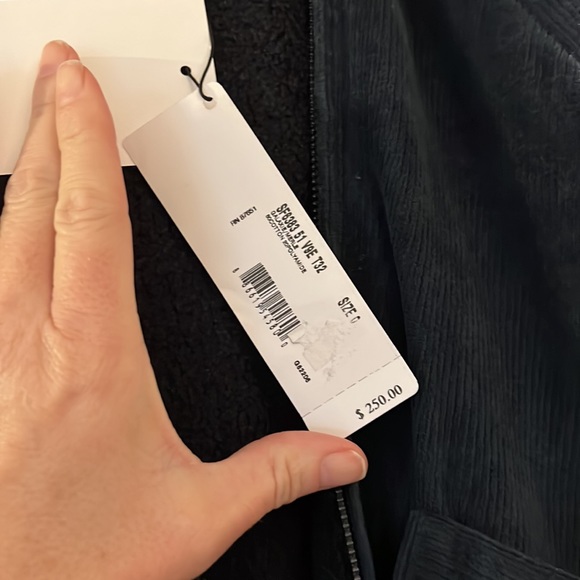 Lacoste bomber two tone hoodie jacket navy black 0 - Picture 6 of 10